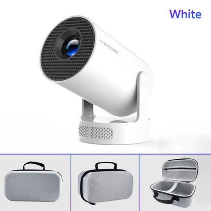 4K Projector Android 11 4K 1280*720P HY300 Pro + Dual Wifi 290ANSI 180°flexible BT5.0 Cinema Outdoor Portable Projector