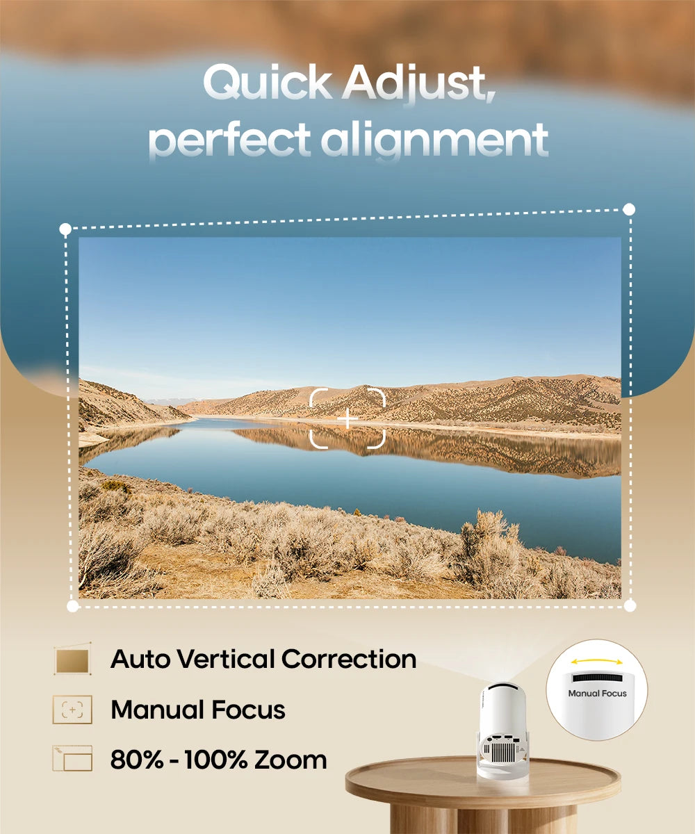 4K Projector Android 11 4K 1280*720P HY300 Pro + Dual Wifi 290ANSI 180°flexible BT5.0 Cinema Outdoor Portable Projector